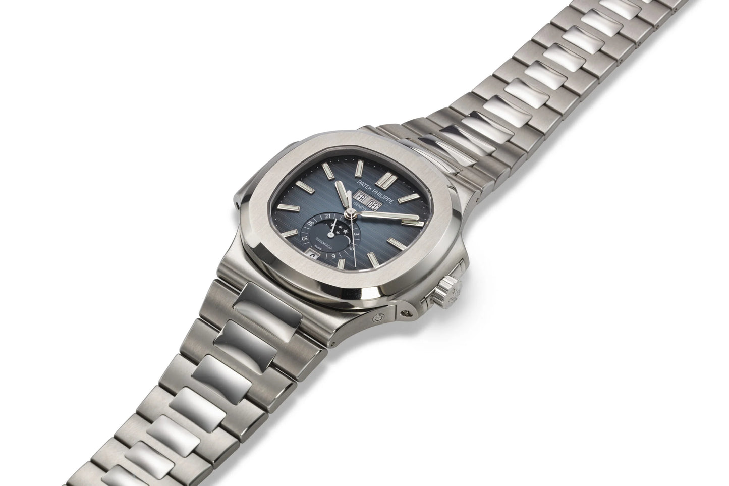Patek Philippe Nautilus 5726/1A-014 Annual Calendar Stainless Steel Blue Dial