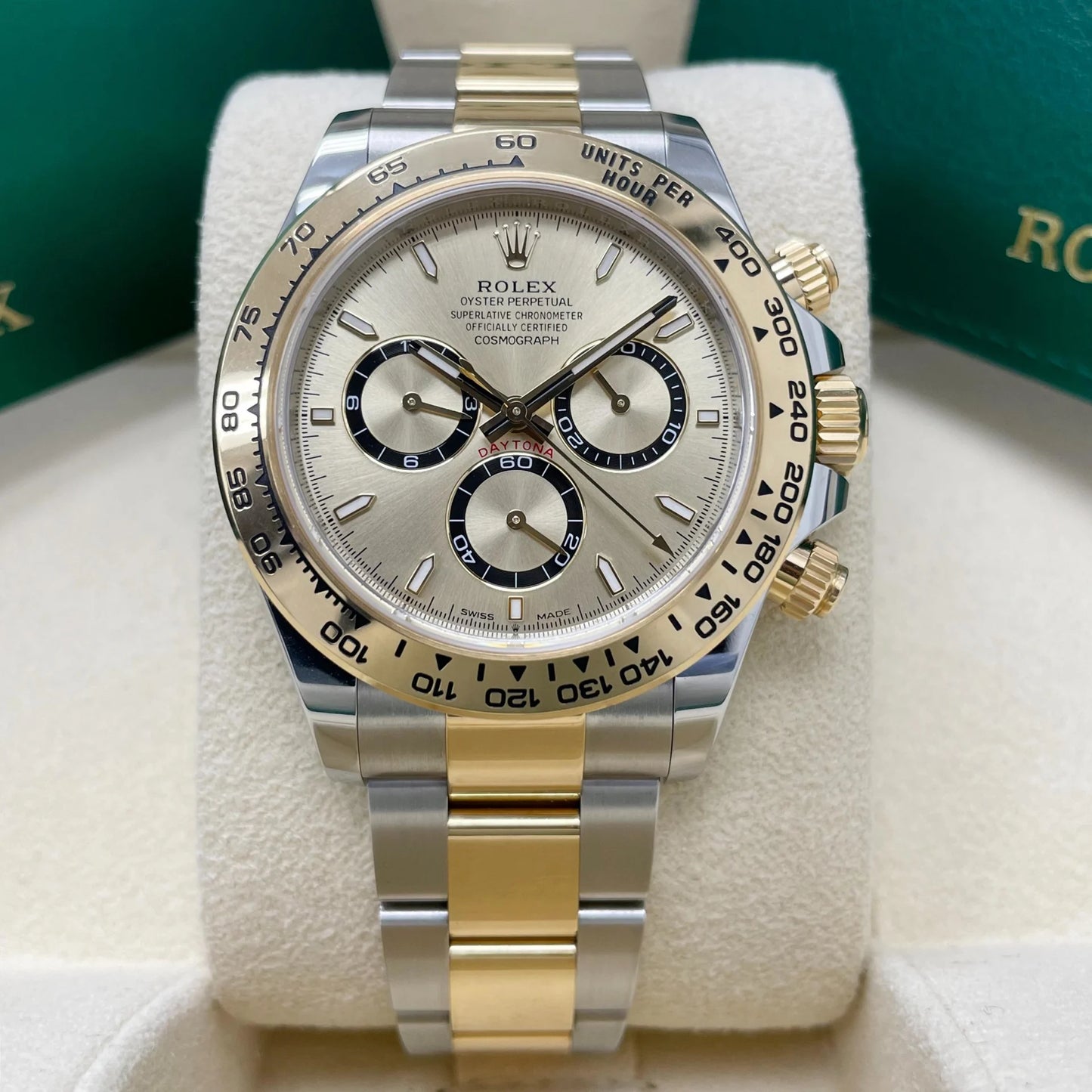 Superclone Rolex Daytona 40 mm Golden Dial 126503