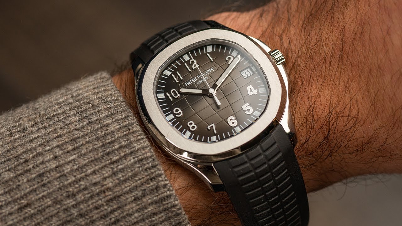 Patek Philippe Aquanaut 5167A-001 Selfwinding Black Rubber Black Dial