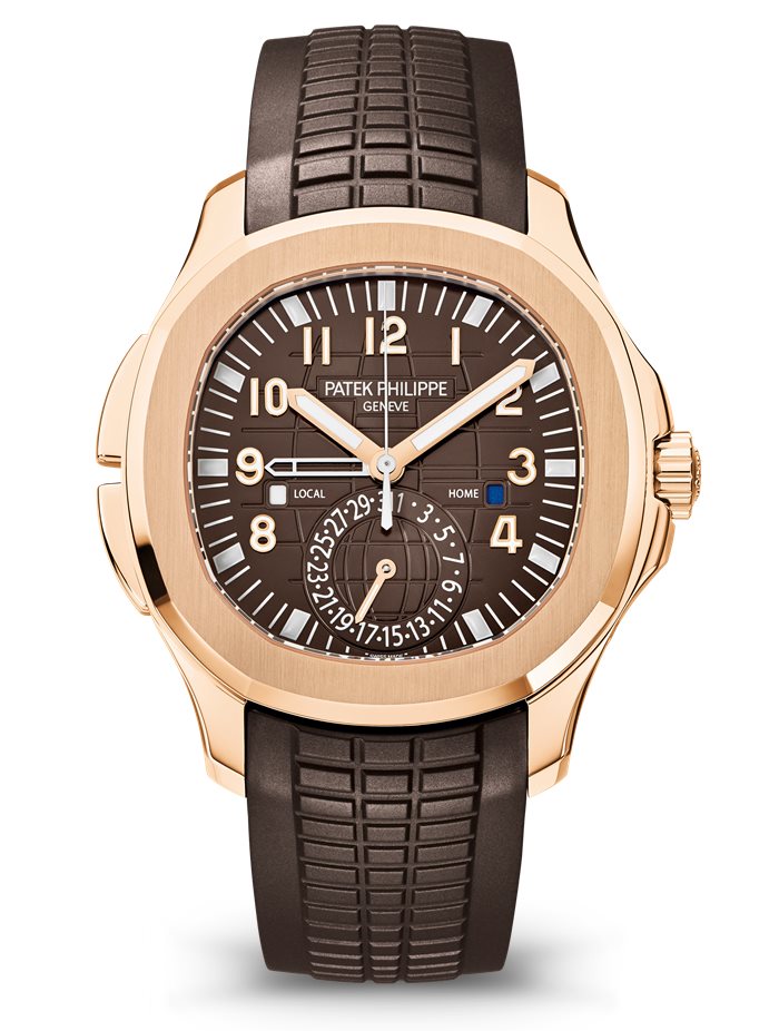 PATEK PHILIPPE ROSE GOLD AQUANAUT - 5164R