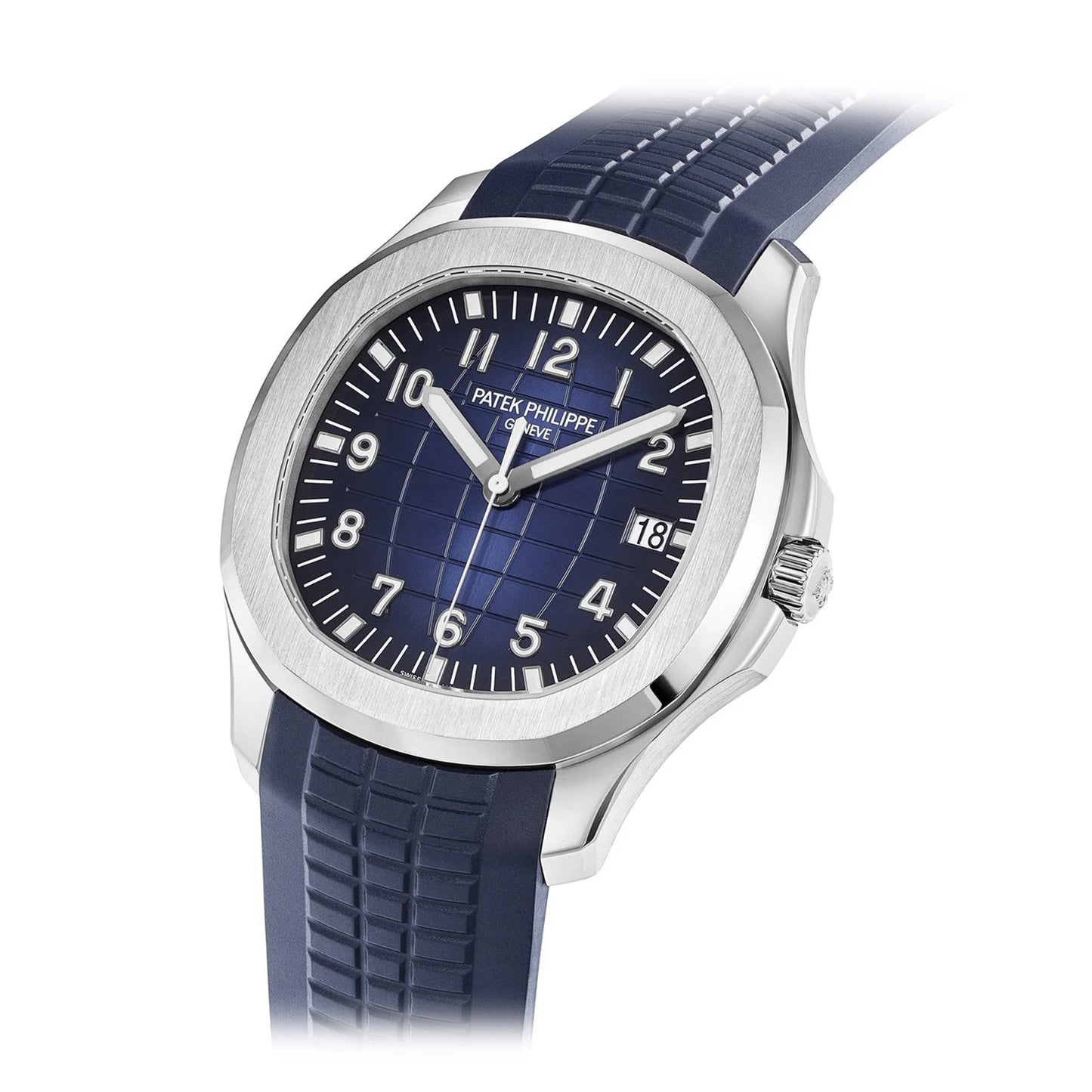 Patek Philippe Aquanaut Aquanaut Self-Winding Blue Dial Blue Rubber 5168G