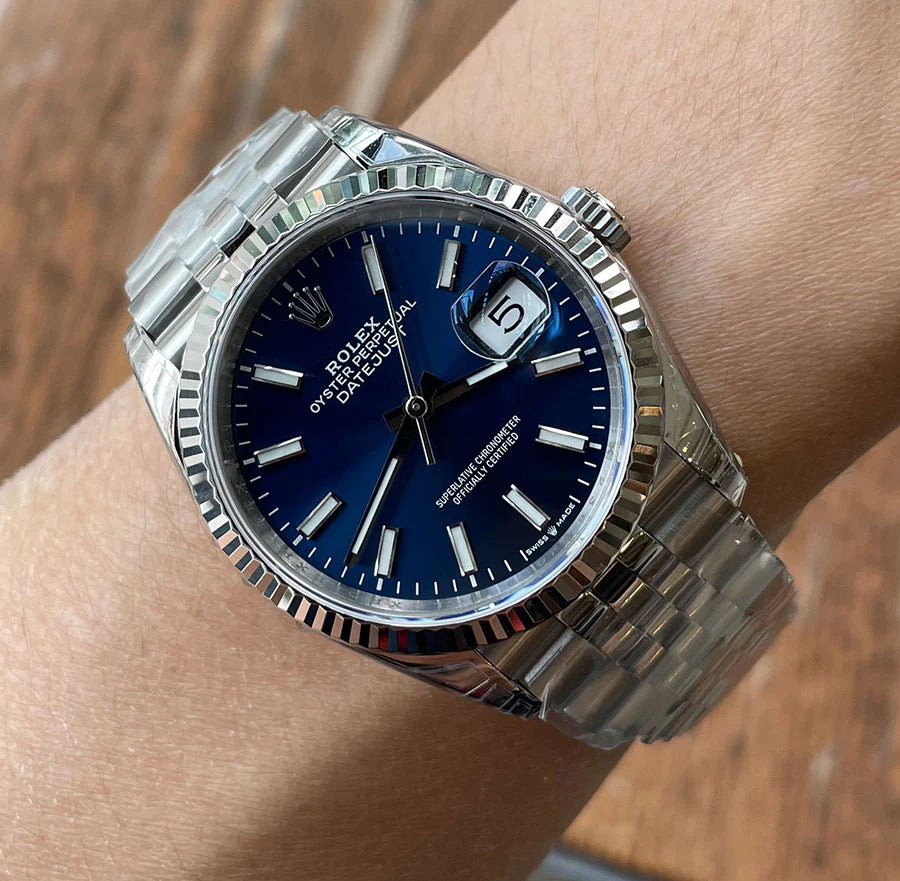 Rolex Oyster Perpetual Datejust 41mm Blue Dial