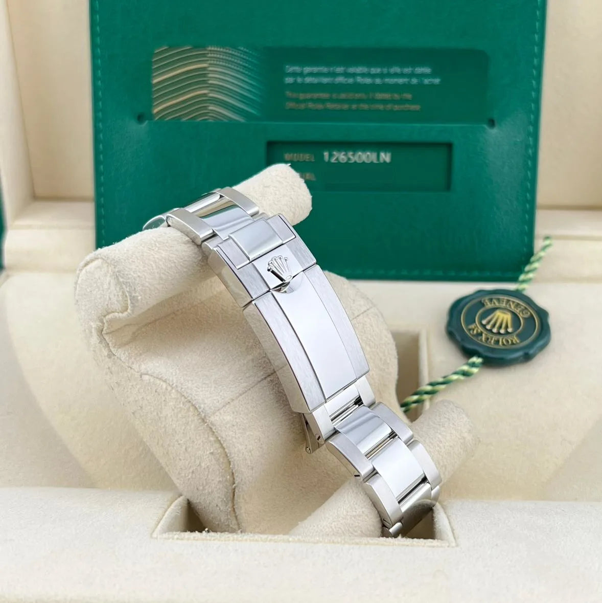 Superclone Rolex Daytona Ceramic “Panda” 40 mm White Dial 126500LN