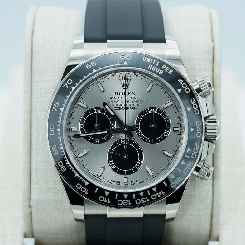 Superclone Rolex Daytona 40 mm Steel and bright black dial 126519LN