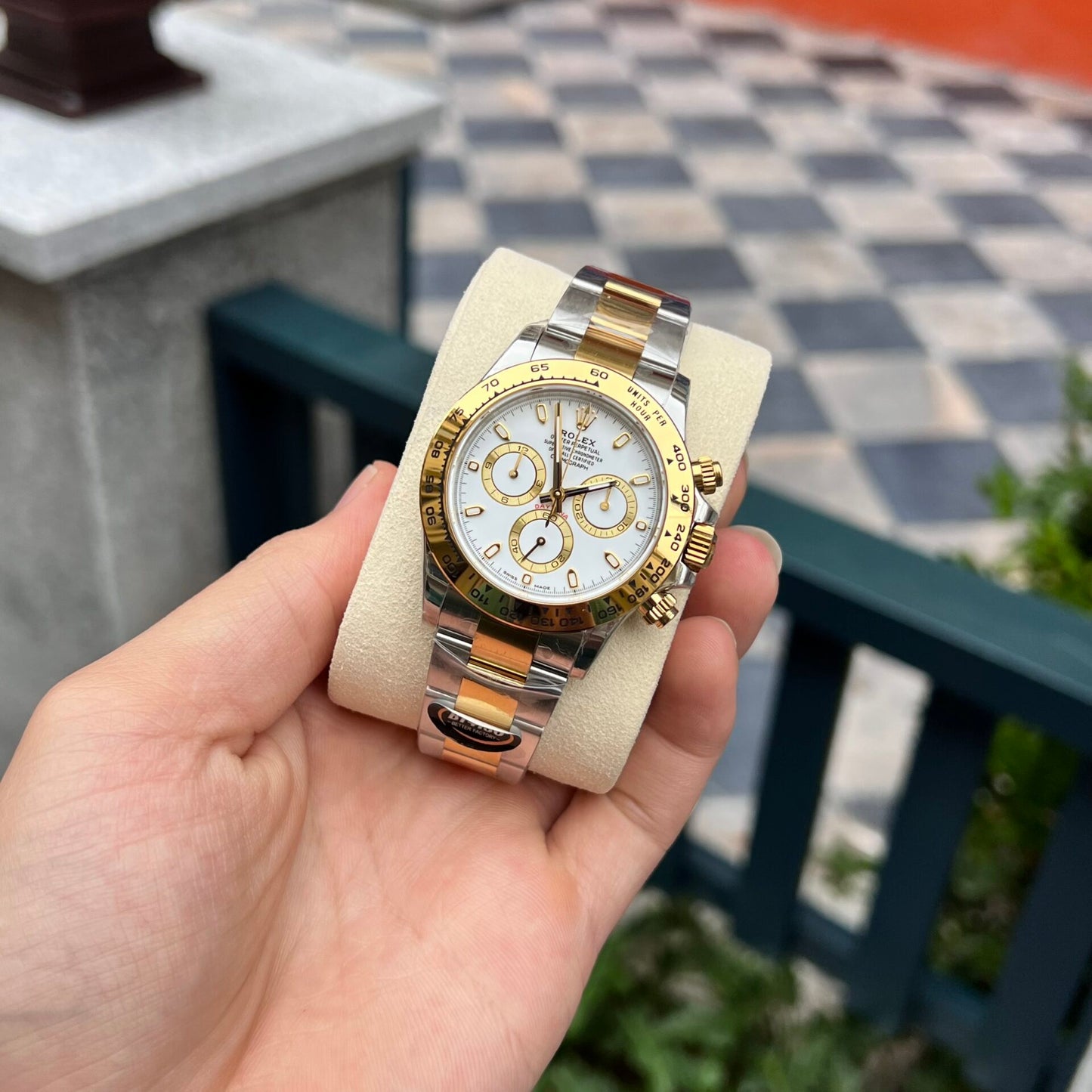 Superclone Rolex Daytona 40 mm White Dial 126503