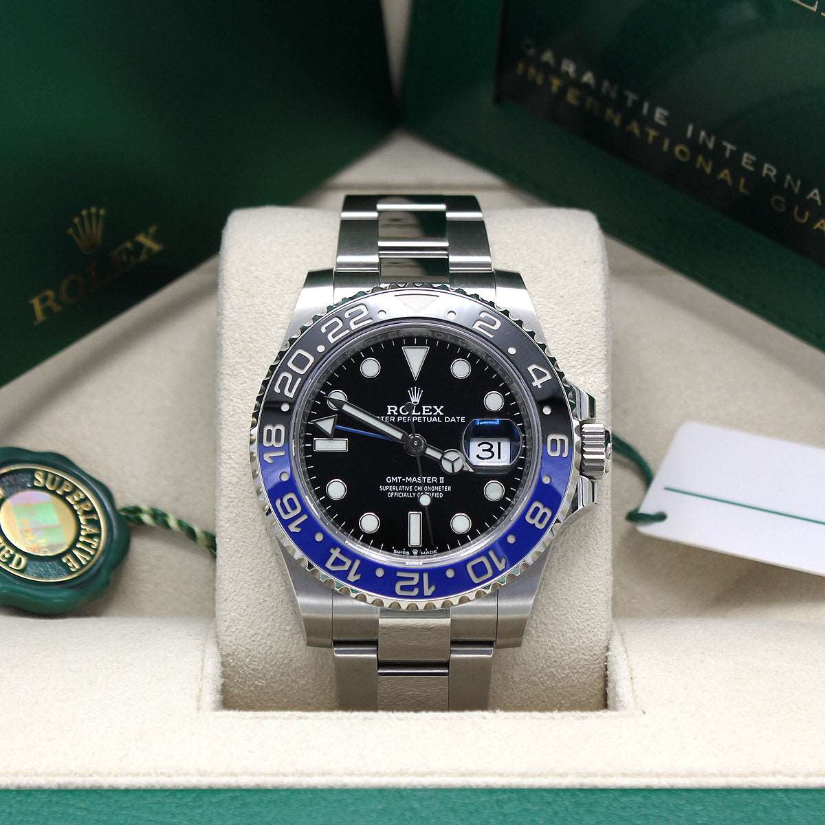 Rolex GMT-Master II 'Batman' Stainless Steel Oyster - 40mm