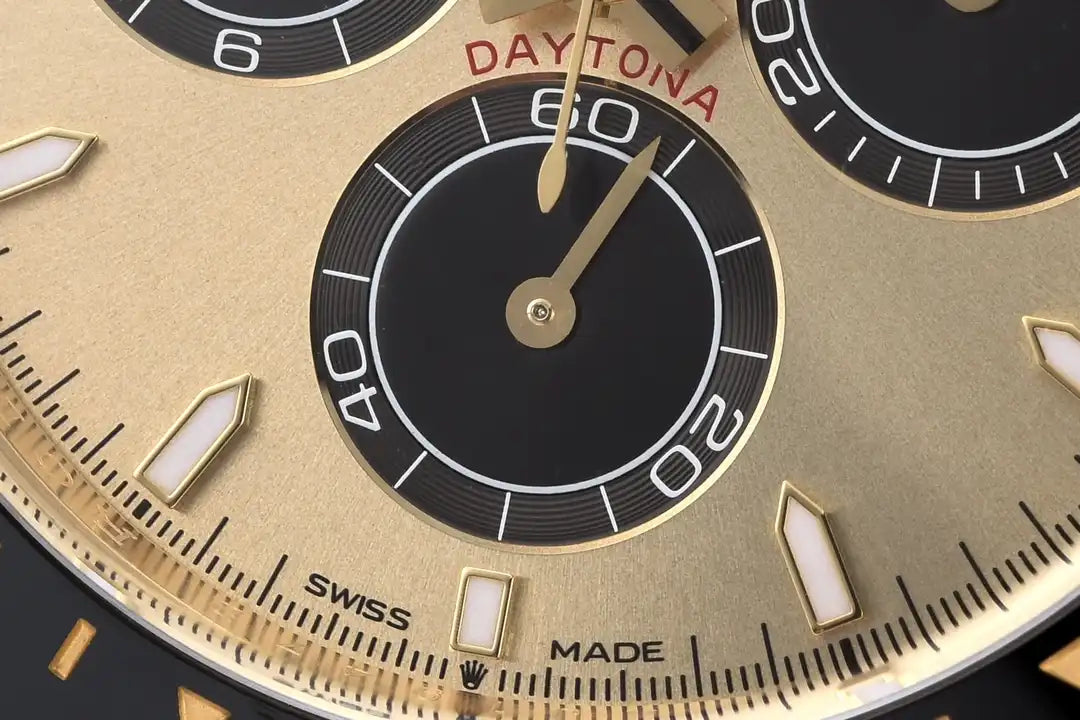 Superclone Rolex Daytona 40 mm Ceramic - Golden Dial 126518LN “Pikachu”