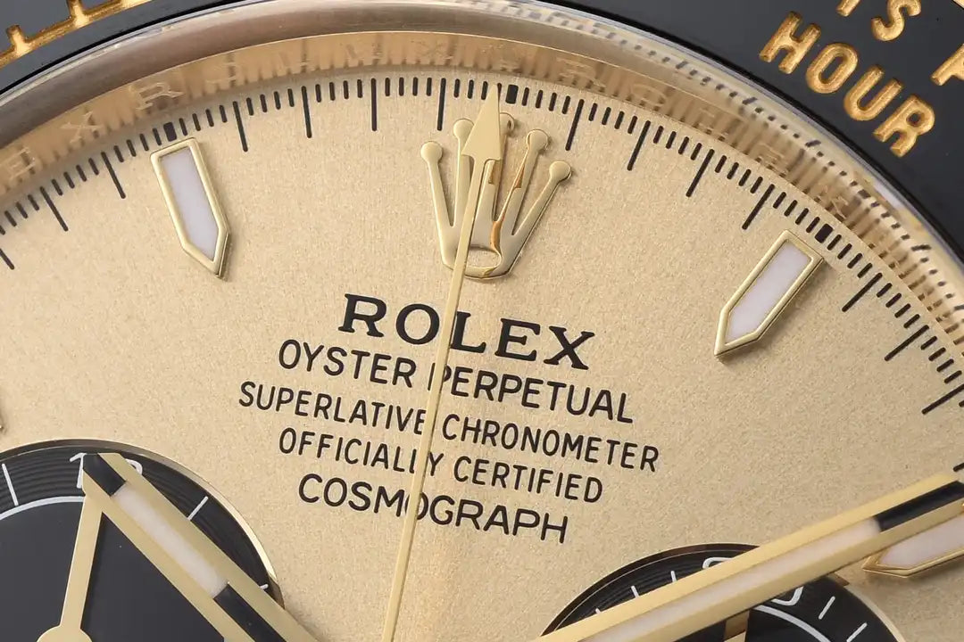 Superclone Rolex Daytona 40 mm Ceramic - Golden Dial 126518LN “Pikachu”