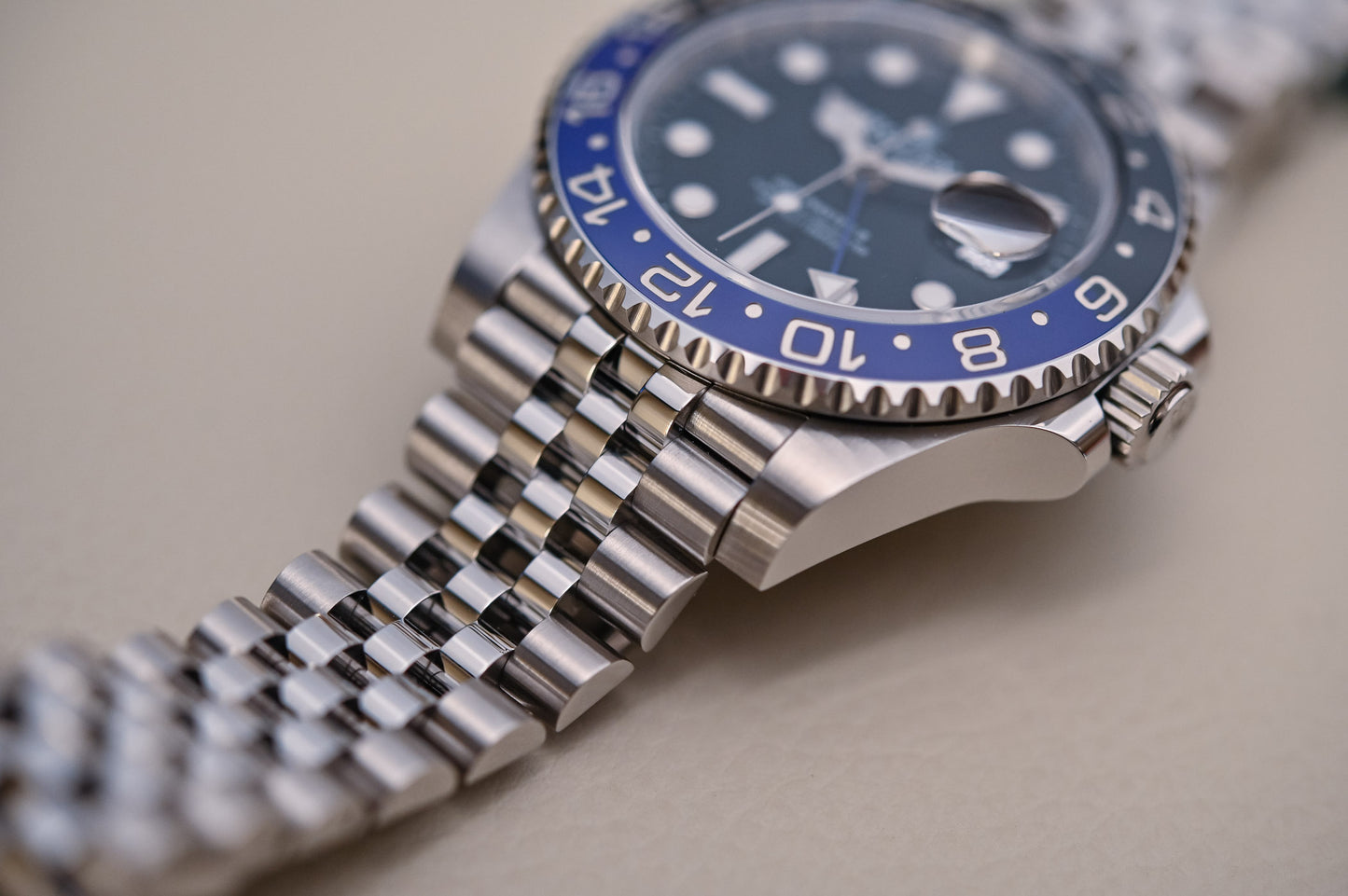 Rolex GMT-Master II 'Batgirl' Stainless Steel Jubilee - 40mm