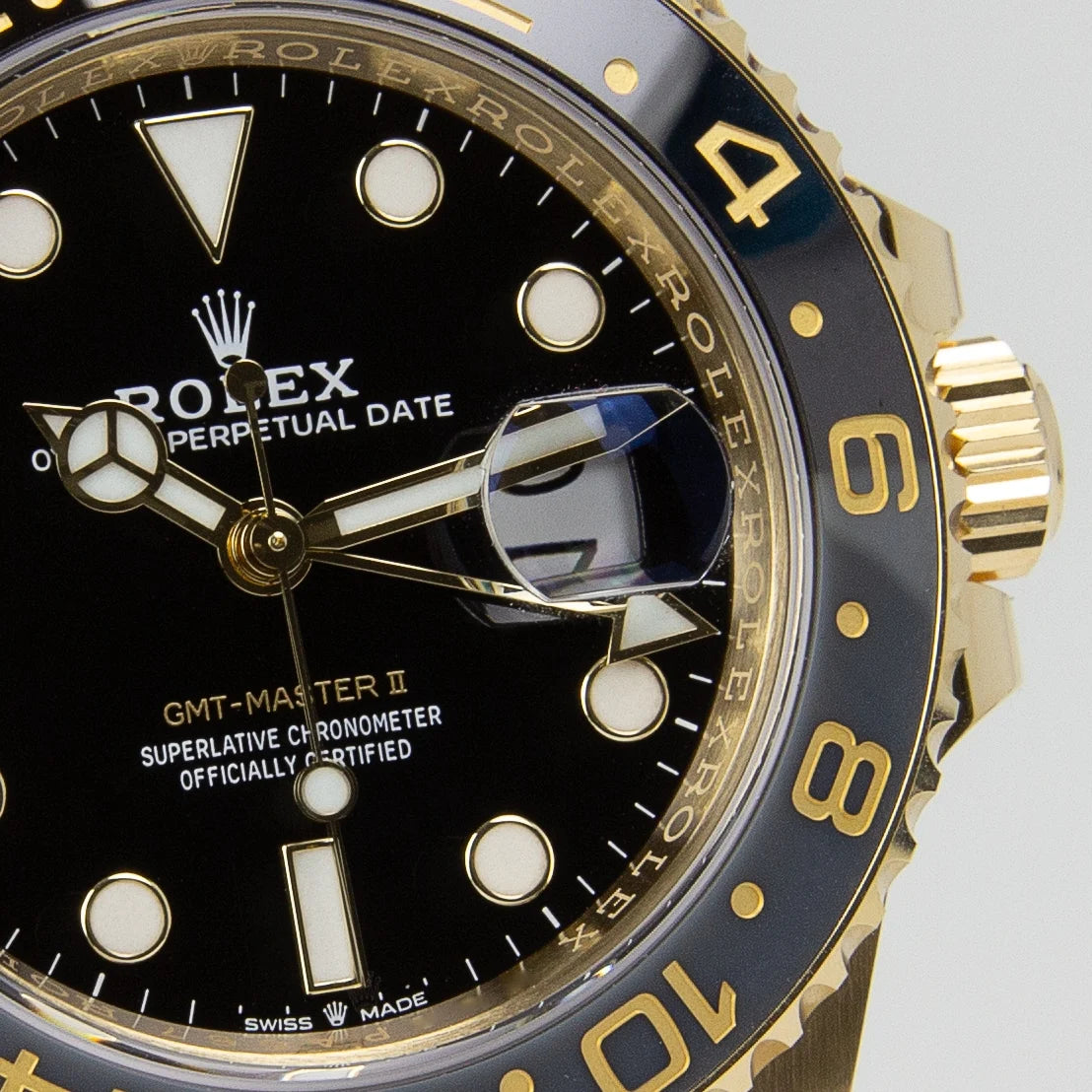 Rolex Jubliee Perpetual GOLD GMT-Master II - 126718GRNR