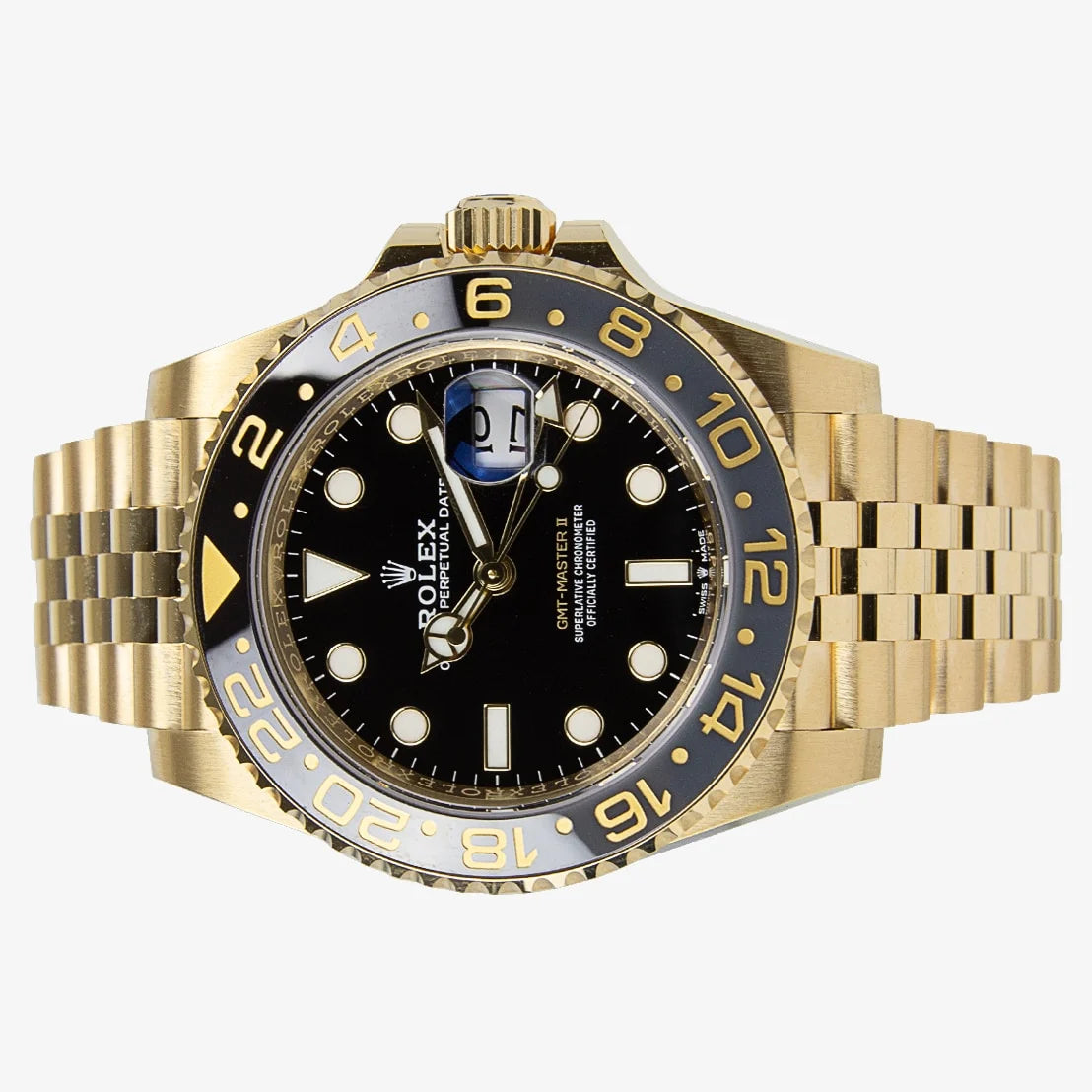 Rolex Jubliee Perpetual GOLD GMT-Master II - 126718GRNR