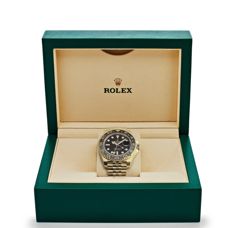 Rolex Jubliee Perpetual GOLD GMT-Master II - 126718GRNR