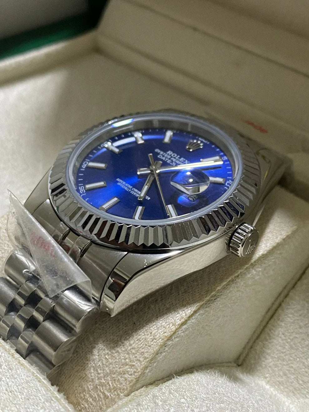 Rolex Oyster Perpetual Datejust 41mm Blue Dial