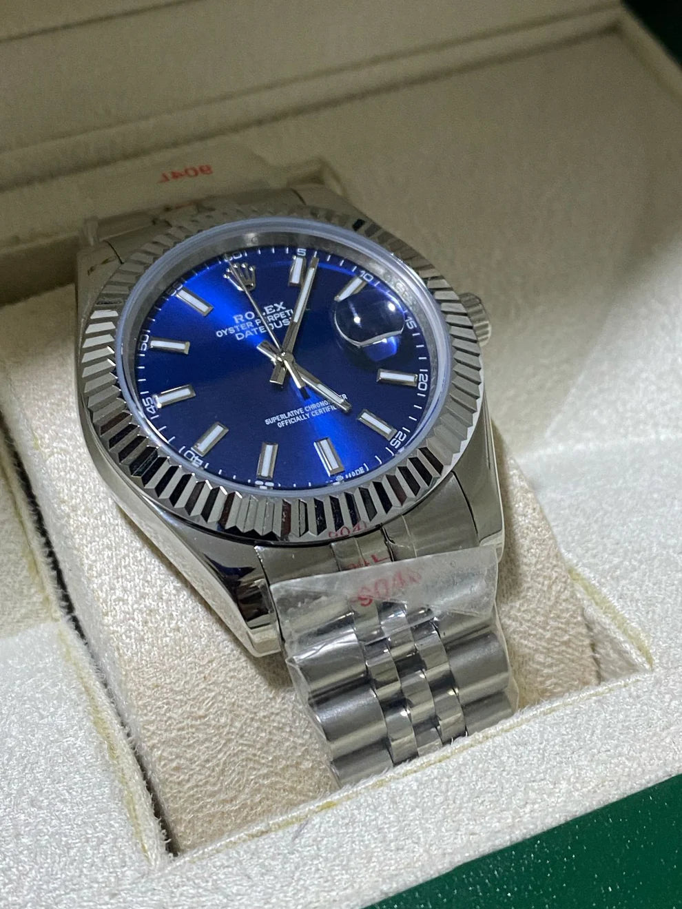 Rolex Oyster Perpetual Datejust 41mm Blue Dial