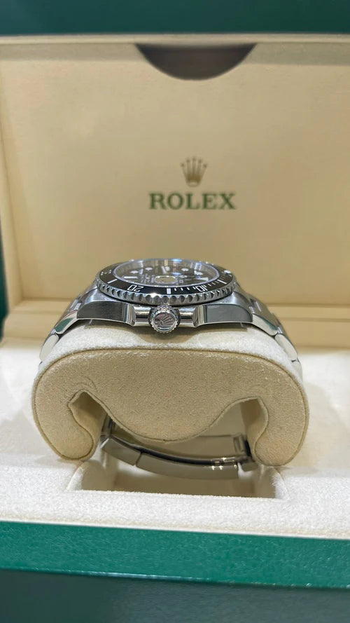 The Rolex Submariner Date Silver 41mm, Black Dial - Black Bezel - 126610LN