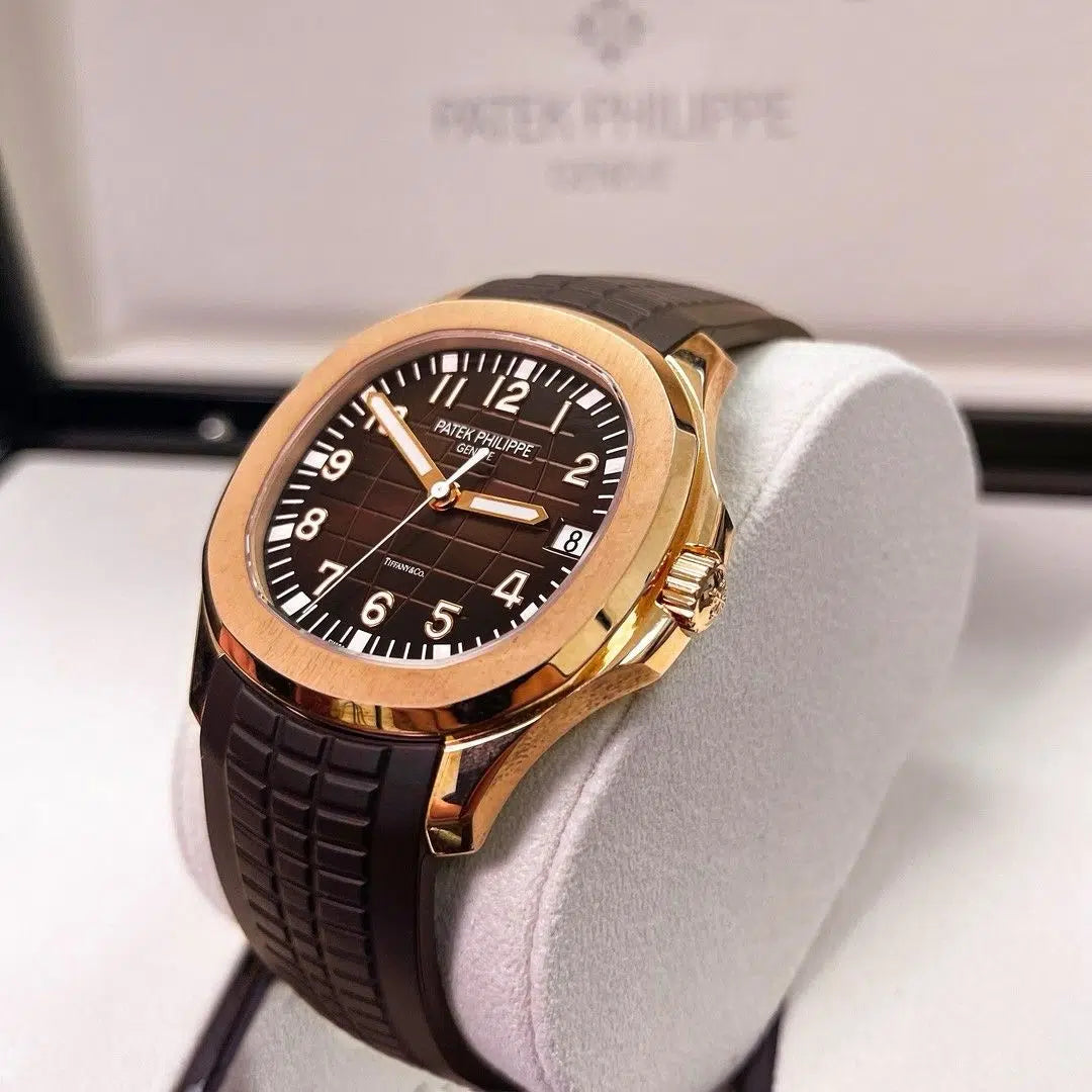 PATEK PHILIPPE ROSE GOLD AQUANAUT - 5167R
