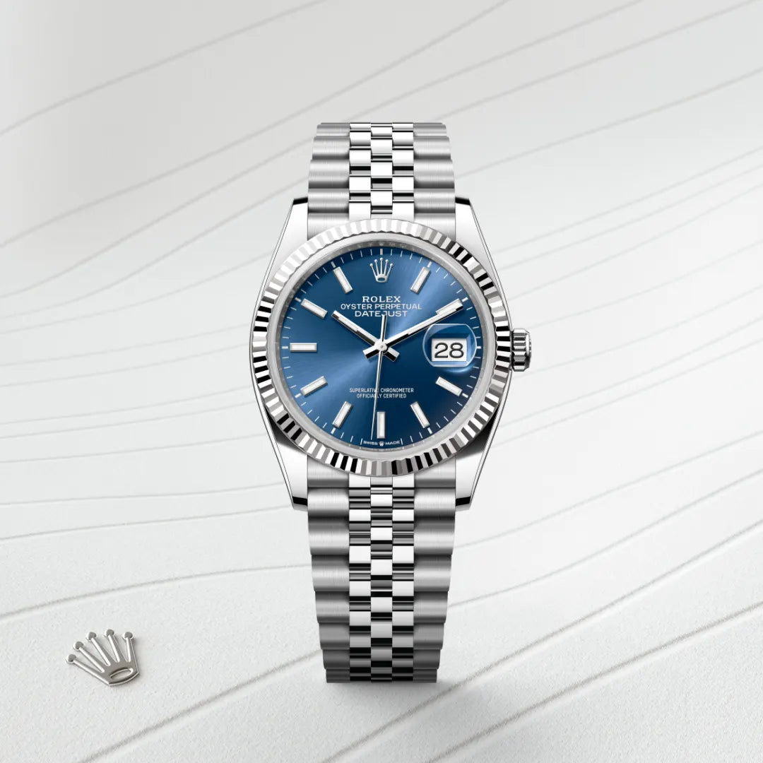Rolex Datejust 36 Oyster, 36 mm, Oystersteel and white gold M126234-0017