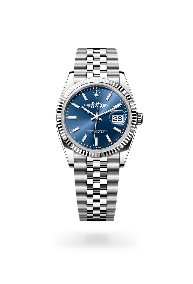 Rolex Datejust 36 Oyster, 36 mm, Oystersteel and white gold M126234-0017