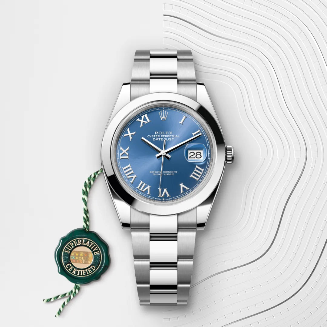 Rolex Datejust 41 Oyster, 41 mm, Oystersteel M126300-0017