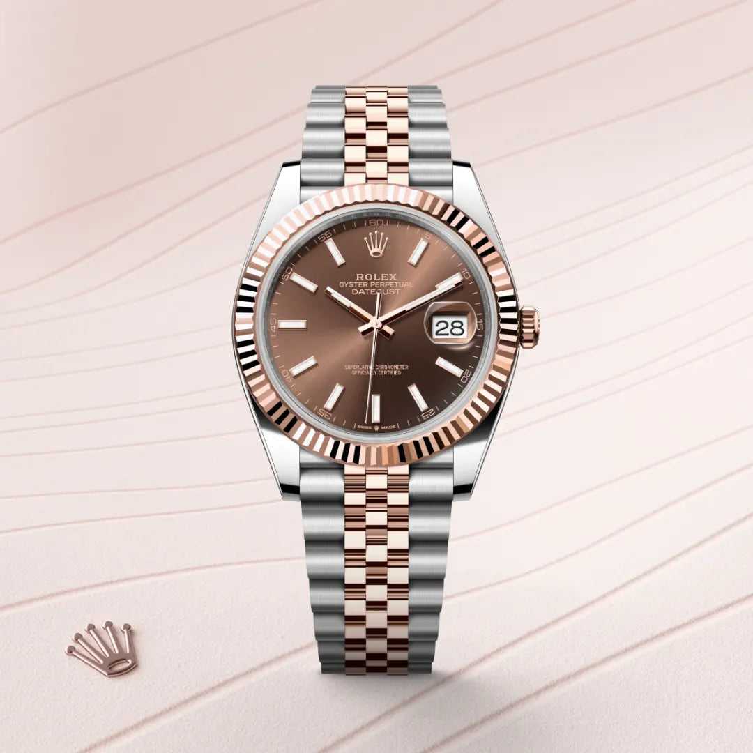 Rolex Datejust 41 Oyster, 41 mm, Oystersteel and Everose gold M126331-0002