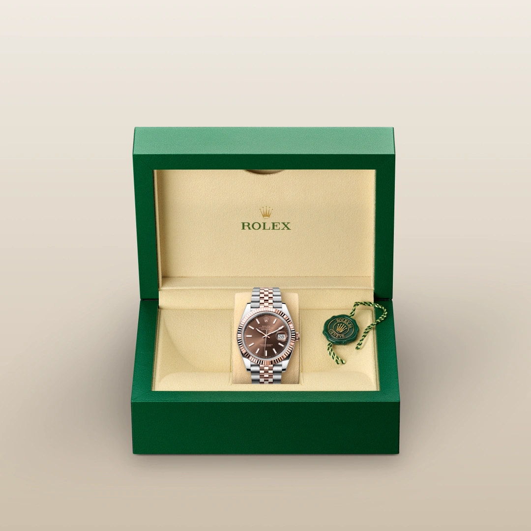 Rolex Datejust 41 Oyster, 41 mm, Oystersteel and Everose gold M126331-0002