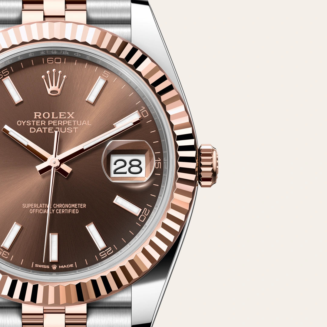 Rolex Datejust 41 Oyster, 41 mm, Oystersteel and Everose gold M126331-0002