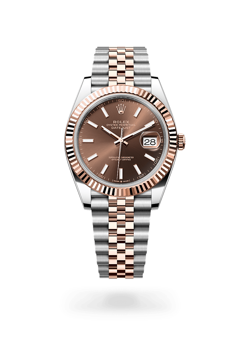 Rolex Datejust 41 Oyster, 41 mm, Oystersteel and Everose gold M126331-0002