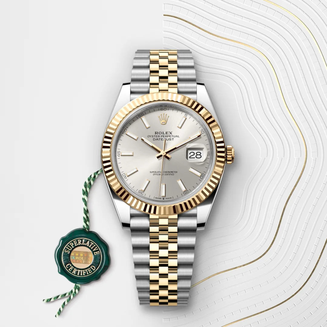 Rolex Datejust 41 Oyster, 41 mm, Oystersteel and yellow gold M126333-0002