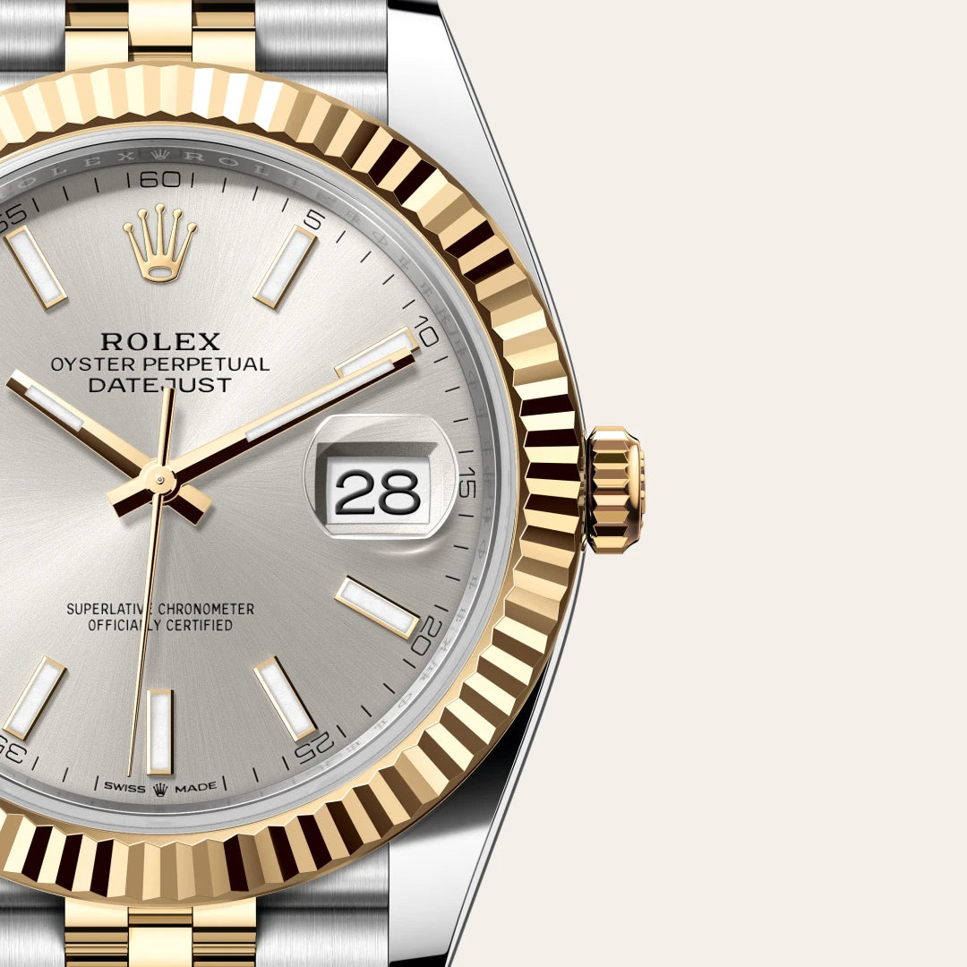 Rolex Datejust 41 Oyster, 41 mm, Oystersteel and yellow gold M126333-0002