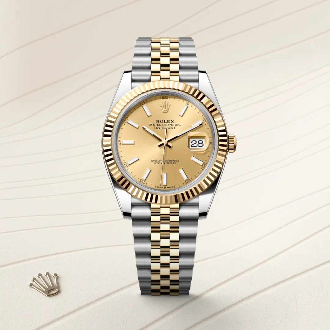 Rolex Datejust 41 Oyster, 41 mm, Oystersteel and yellow gold M126333-0010