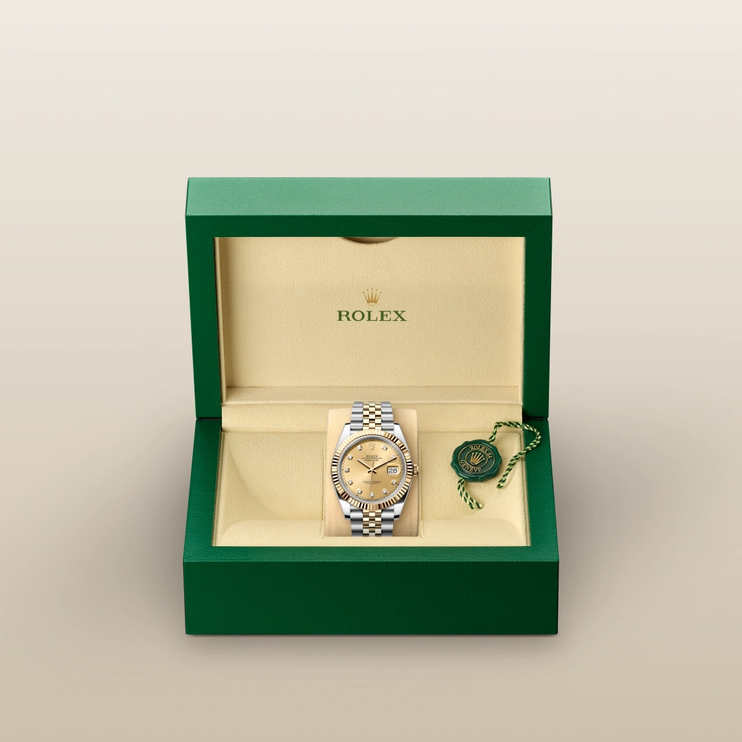 Rolex Datejust 41 Oyster, 41 mm, Oystersteel and yellow gold M126333-0012