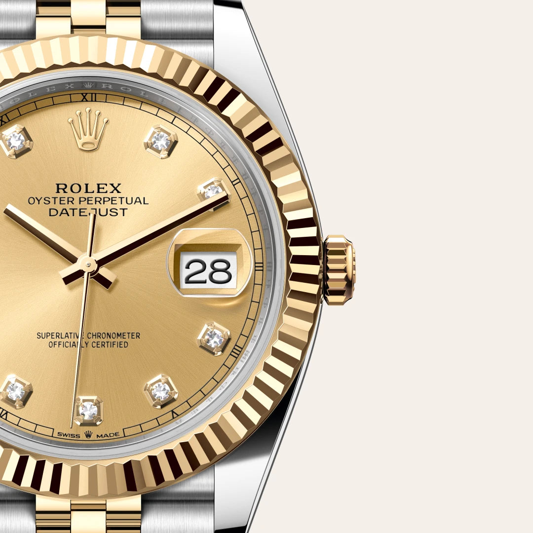 Rolex Datejust 41 Oyster, 41 mm, Oystersteel and yellow gold M126333-0012