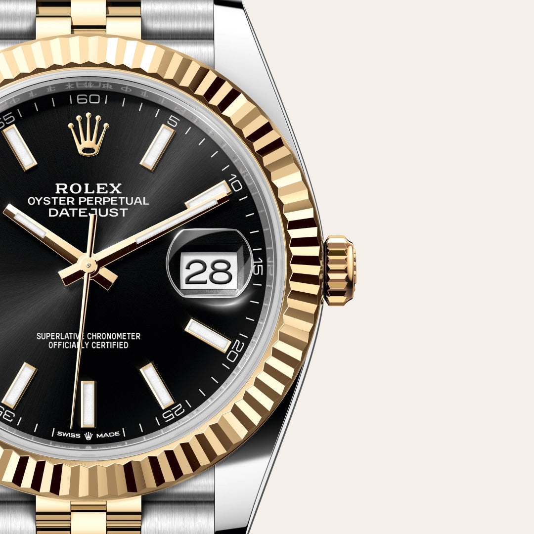 Rolex Datejust 41 Oyster, 41 mm, Oystersteel and yellow gold M126333-0014