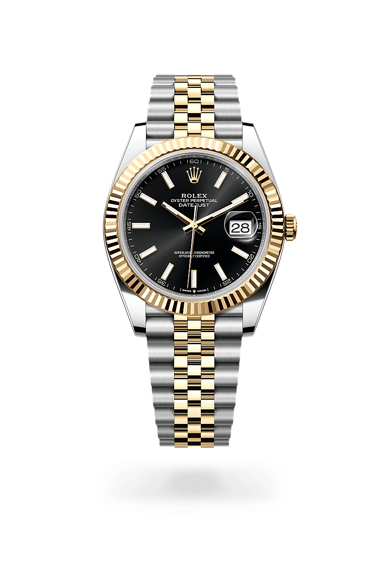 Rolex Datejust 41 Oyster, 41 mm, Oystersteel and yellow gold M126333-0014