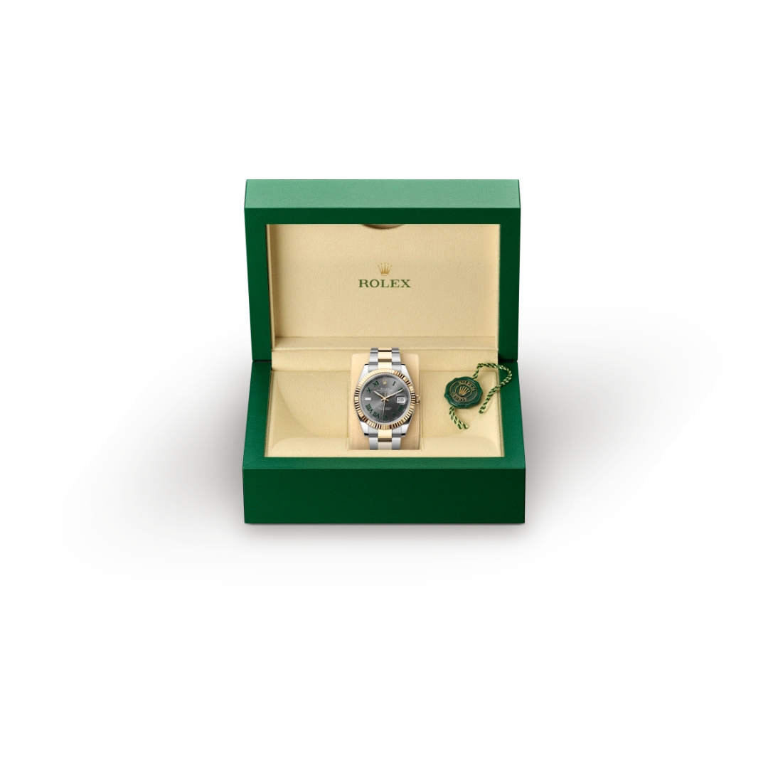 Rolex Datejust 41 Oyster, 41 mm, Oystersteel and yellow gold M126333-0019