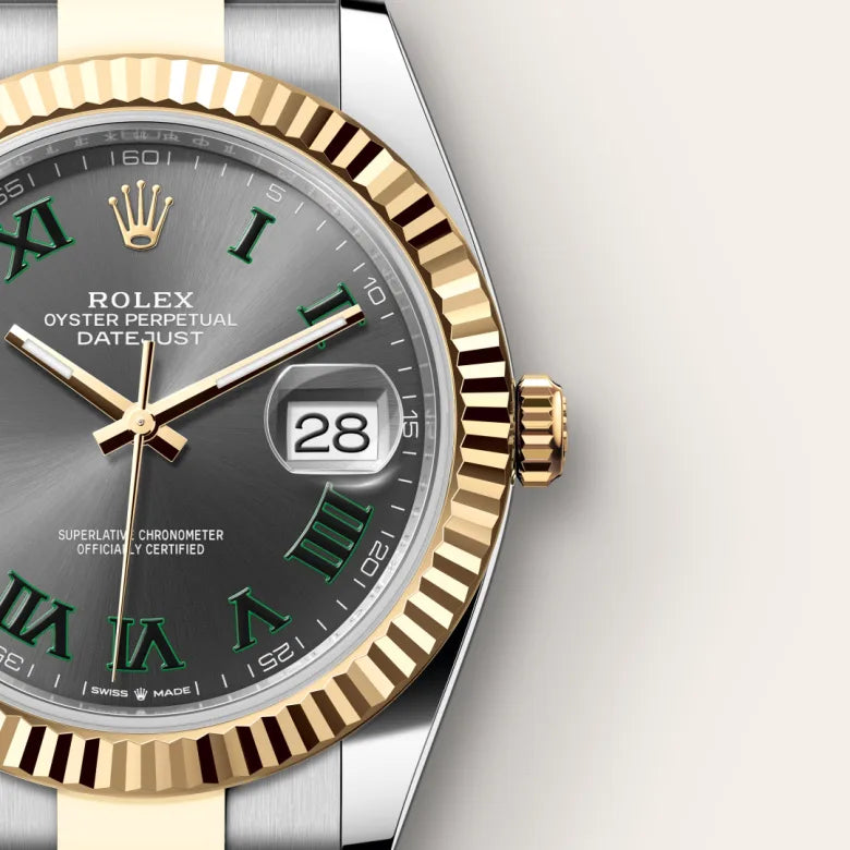 Rolex Datejust 41 Oyster, 41 mm, Oystersteel and yellow gold M126333-0019