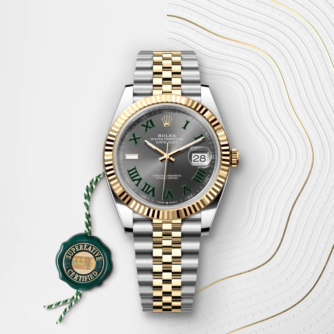 Rolex Datejust 41 Oyster, 41 mm, Oystersteel and yellow gold M126333-0020