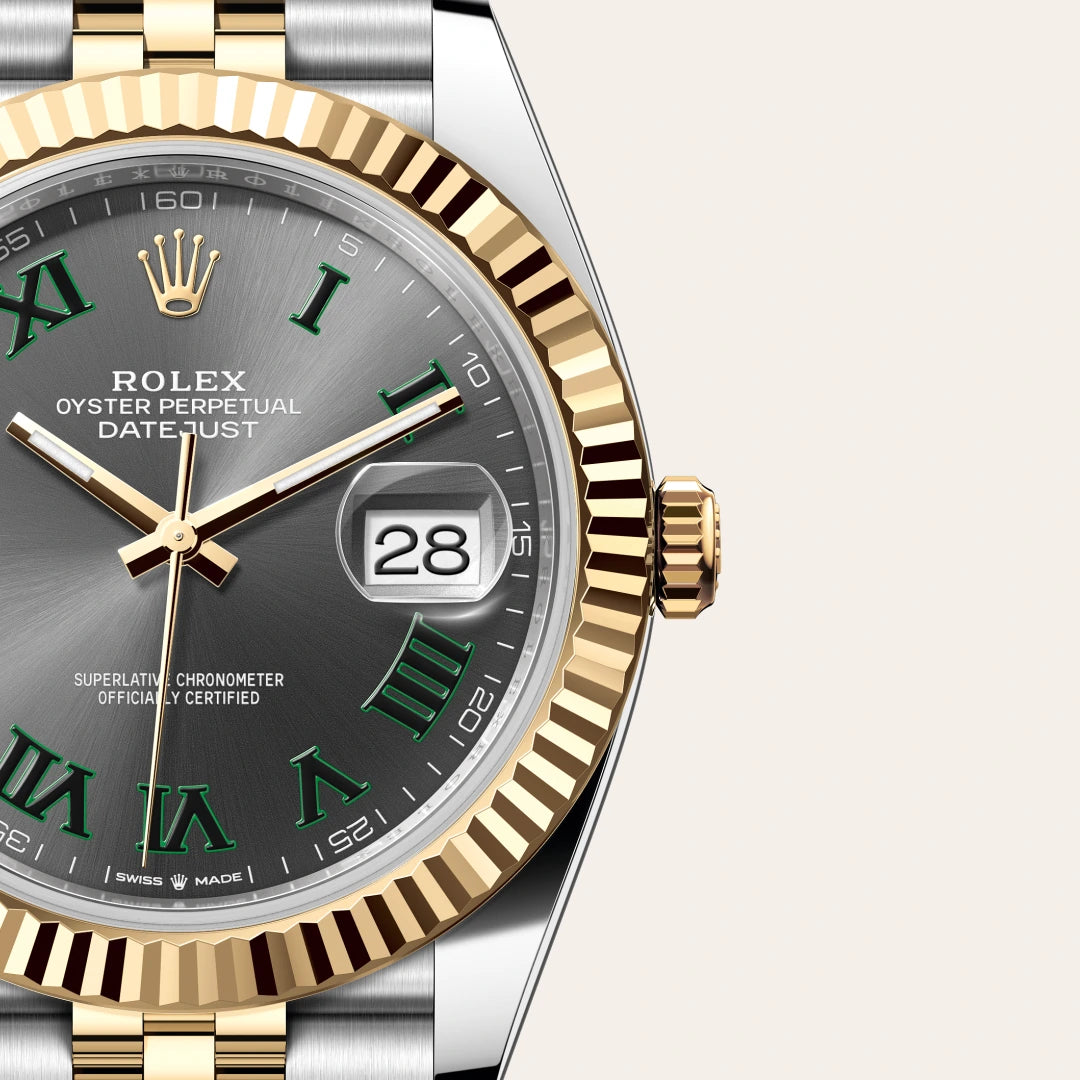 Rolex Datejust 41 Oyster, 41 mm, Oystersteel and yellow gold M126333-0020