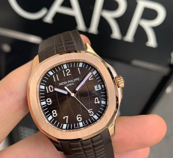 PATEK PHILIPPE ROSE GOLD AQUANAUT - 5167R