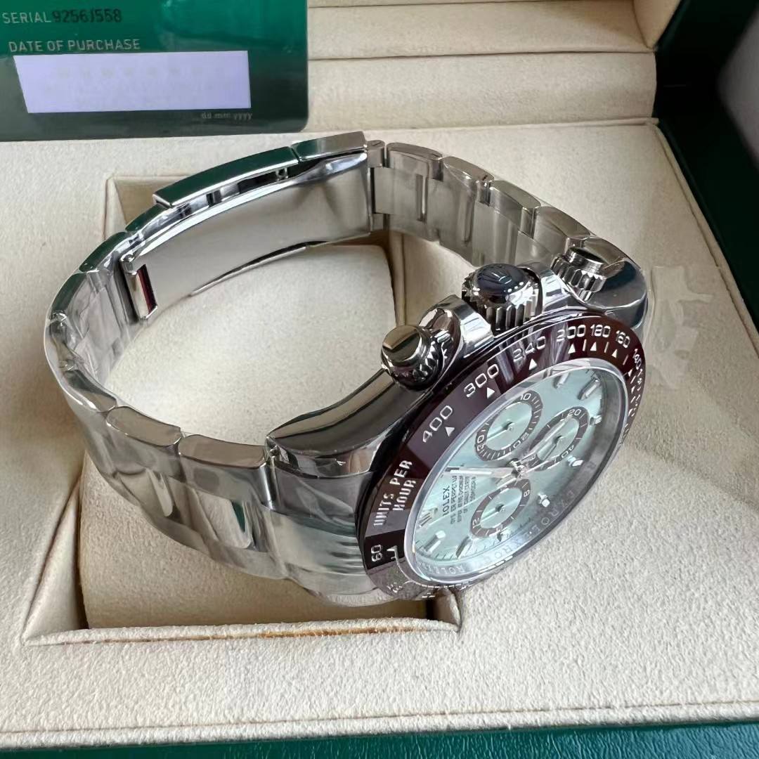 Superclone Rolex Daytona 40 mm Ice blue Dial 126506 “Platona