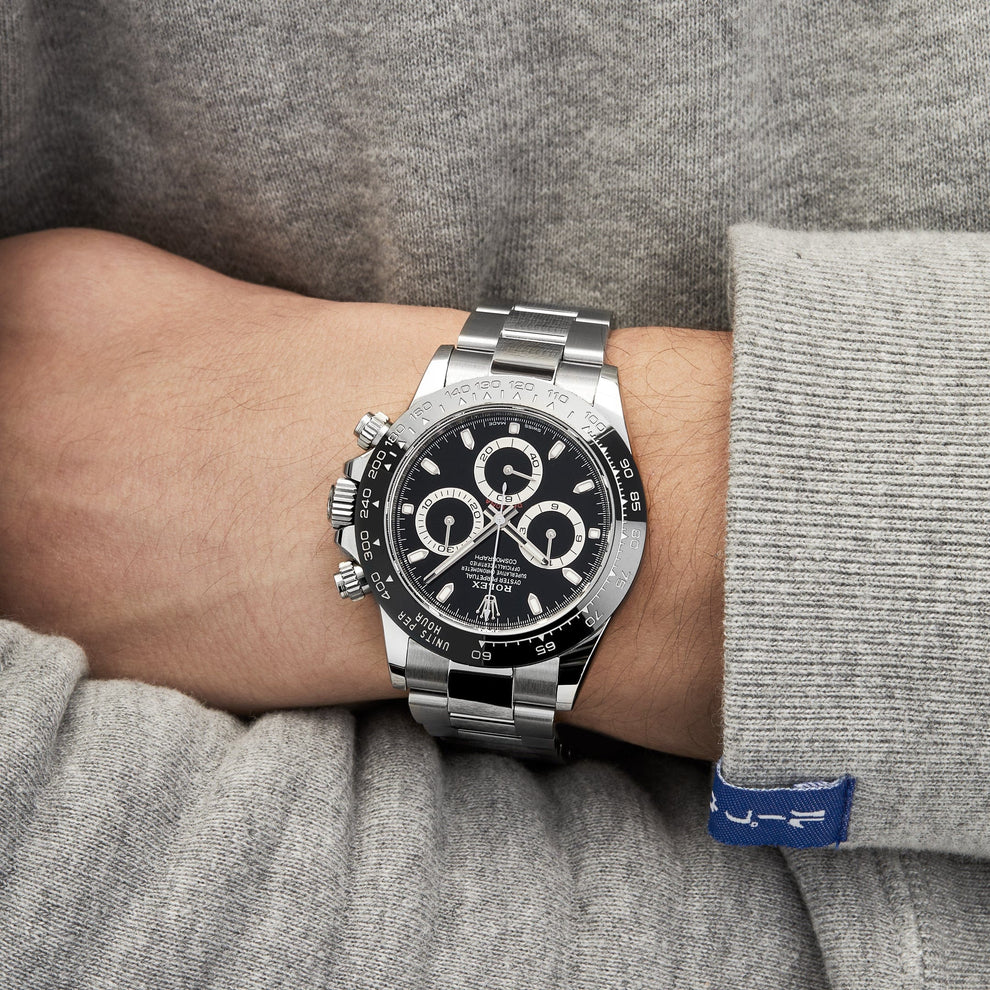 Superclone Rolex Daytona 40 mm Black Dial 126500LN “Godzilla”