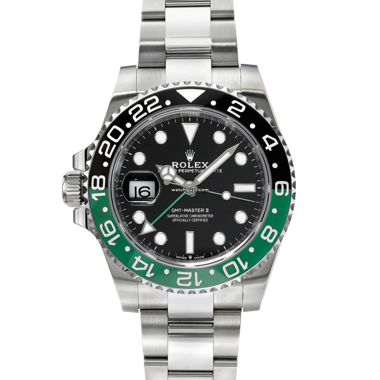 Rolex GMT-Master II 'Sprite' Lefty Stainless Steel Oyster (2023) -40mm