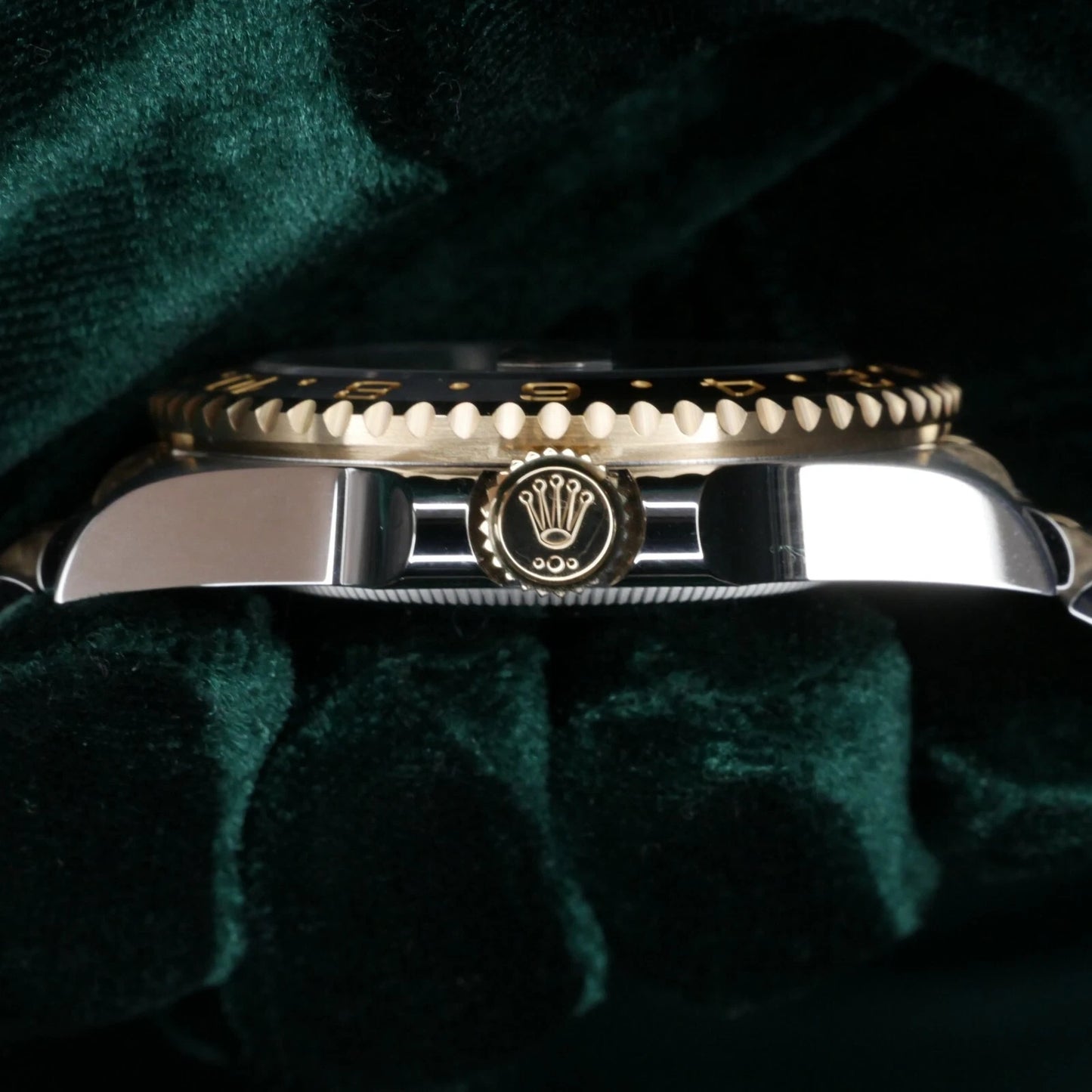 Rolex GMT Master Yellow Gold Jubilee Black Dial 126713GRNR