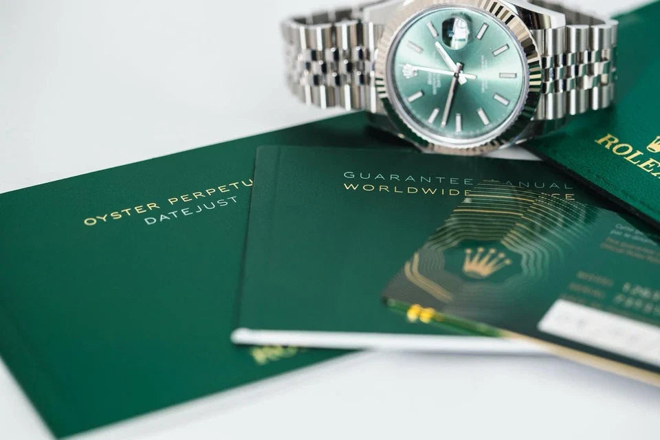 Datejust Steel Jubilee Green Dial 41mm