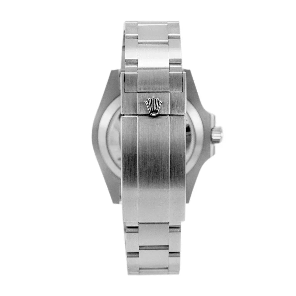 Rolex Submariner Date Silver 41mm, Black Dial - Green Bezel "Starbucks"