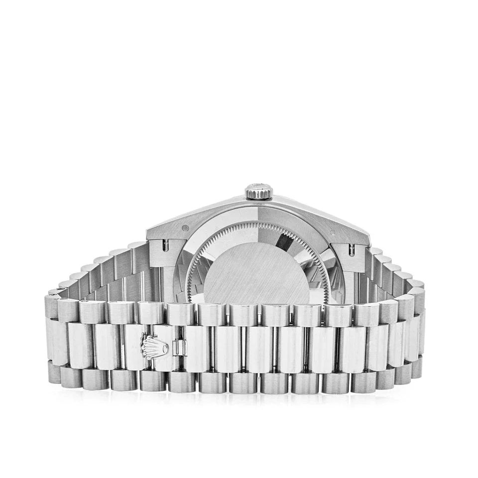Rolex Day-Date 40 Ice Blue Arabic Dial Middle East