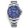 The Rolex Submariner Date Silver 41mm, Blue Dial - Blue Bezel