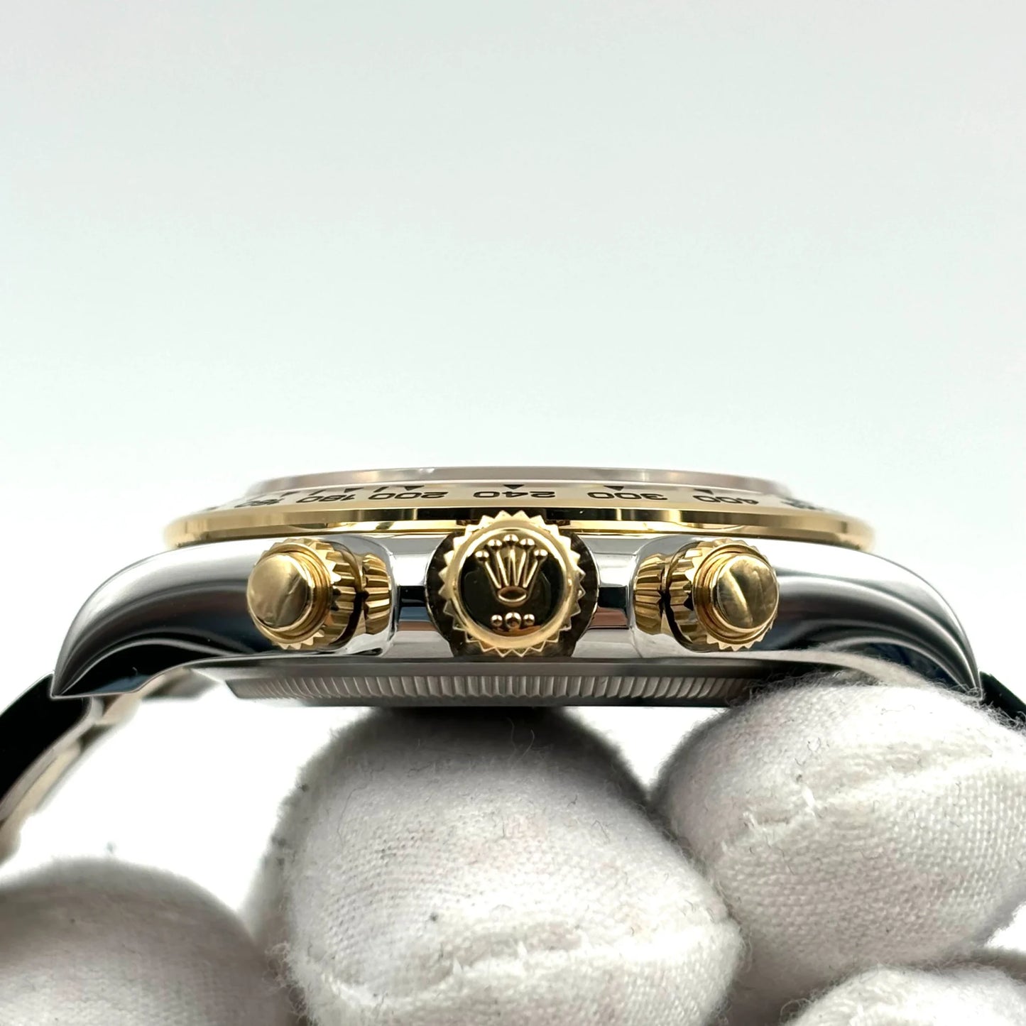 Superclone Rolex Daytona 40 mm 2 tone, black dial 126503