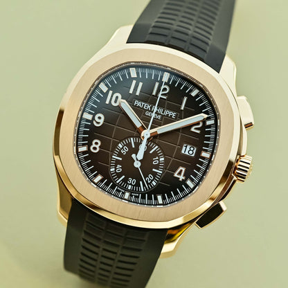 Patek Philippe Aquanaut Chronograph Steel Brown Dial 41mm - 5968R-001