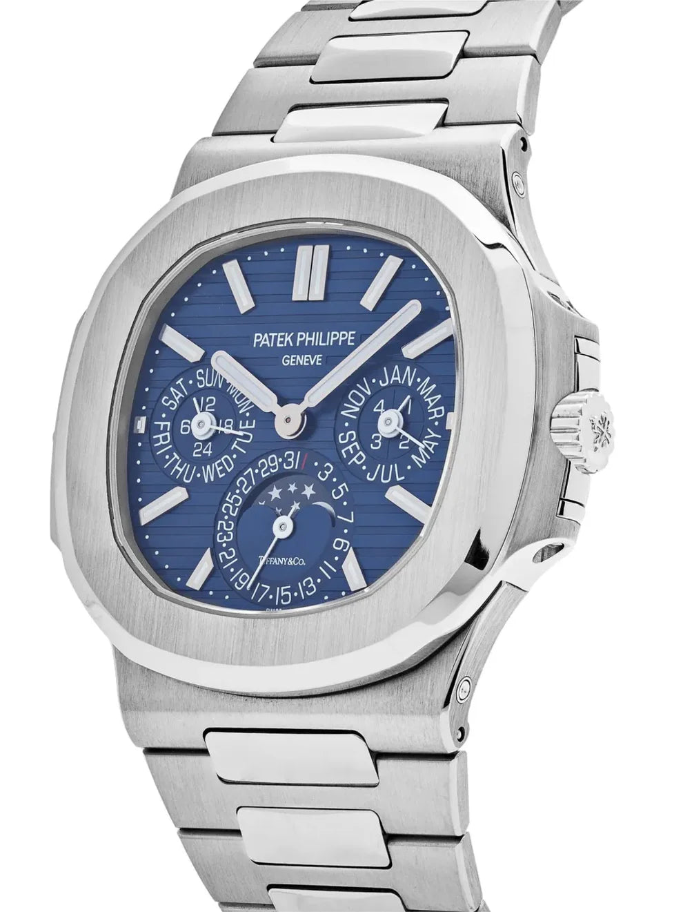Nautilus Perpetual Calendar White Gold Blue Dial 40mm - 5740/1G-001